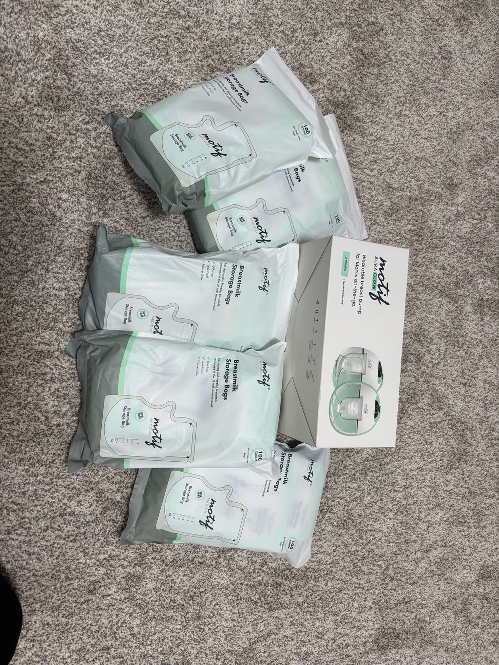 BRAND NEW Motif Aura Glow Wearable and 500 Storage Bags